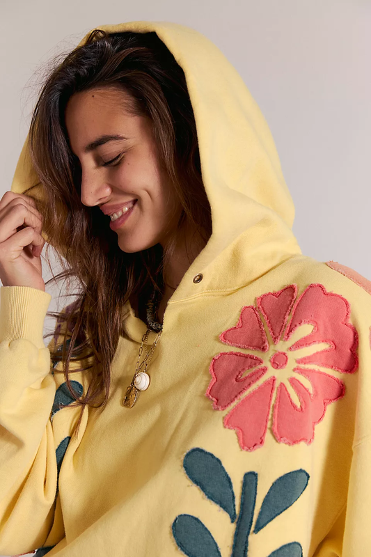 Vibe Flowers Hoodie